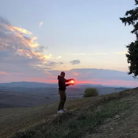 Séjour à la ferme Colombaiolo Pienza